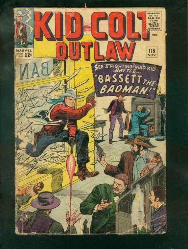 KID COLT OUTLAW #119 1964-NICE FR