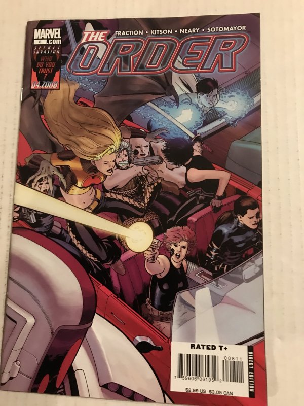 The Order #1, 2, 3, 4, 5, 6, 8, 9 run : Marvel 2008 VF/NM; 8 issues, Defenders