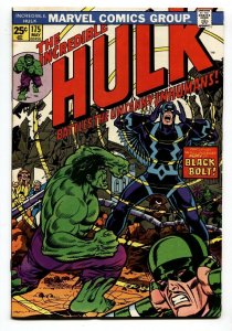 INCREDIBLE HULK #175 comic book FN/VF-Black Bolt cover-Marvel 1974