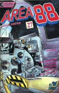 Area 88 #27 Eclipse International VIZ Comics 1988 (VF+)