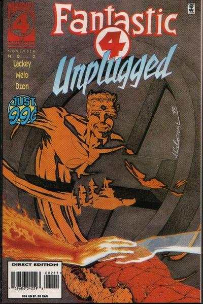 Fantastic Four Unplugged #2, NM- (Stock photo)