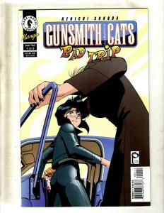 10 Comics Gunsmith Cats Bad Trip #1 2 3, Goldie vs Misty #1 2 3 4 5 6 7 JF20