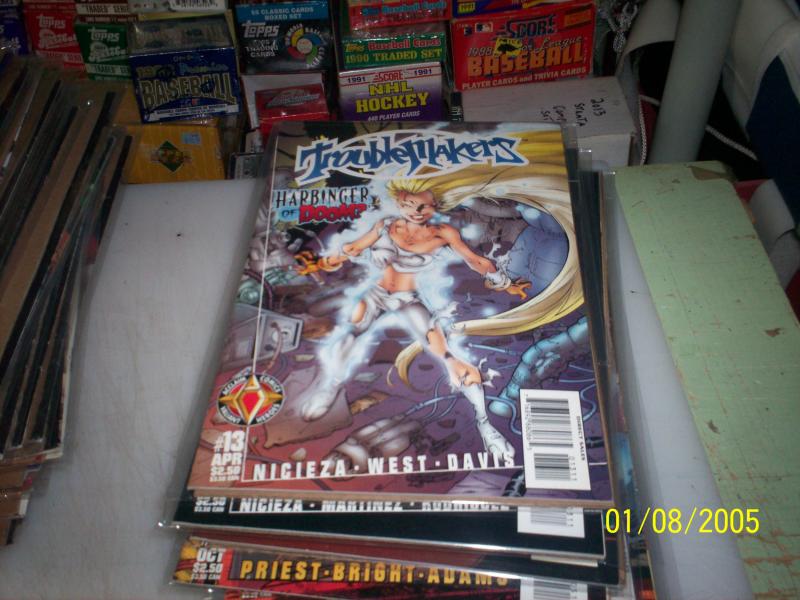1998 valiant comics troublemakers apr#13