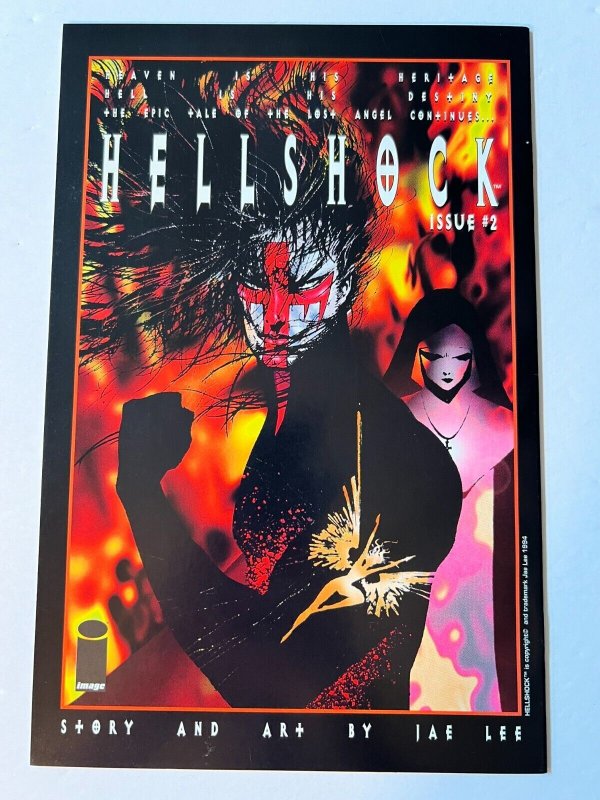 Hellshock  Vol. 1 (1994) #1-4 complete mini series Jae Lee NM/NM+ Image Comics