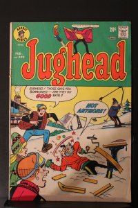 Jughead #225 (1974) Mid-High-Grade FN/VF Skiing cover!