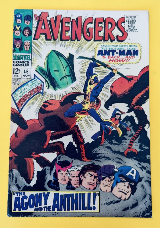 The Avengers #46 (1967) F/VF