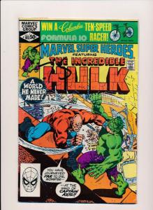 MARVEL Super Heroes ft. -LOT of 2- THE INCREDIBLE HULK #69/103 VG (SRU584)