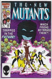 New Mutants (vol. 1, 1983) # 49 FN Claremont/Blevins