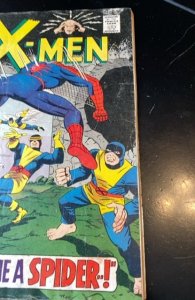 The X-Men #35 (1967)along came the spider- lower grade