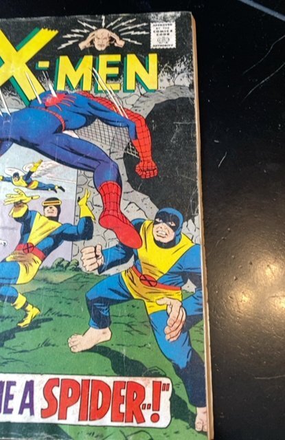 The X-Men #35 (1967)along came the spider- lower grade