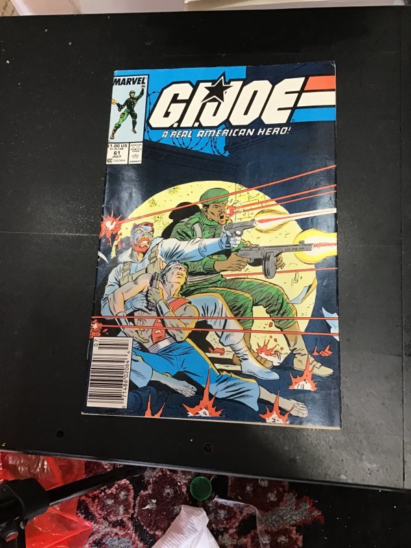 G.I. Joe: A Real American Hero #61 (1987) Marshall Rogers Art High-Grade! VF+
