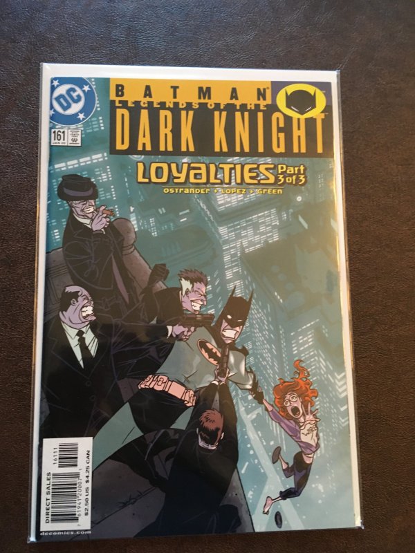 Batman: Legends of the Dark Knight #161 Ostrander! 9.0 (our highest grade)