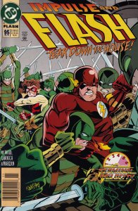 Flash #95 Newsstand Cover (1987-2006) DC Comics