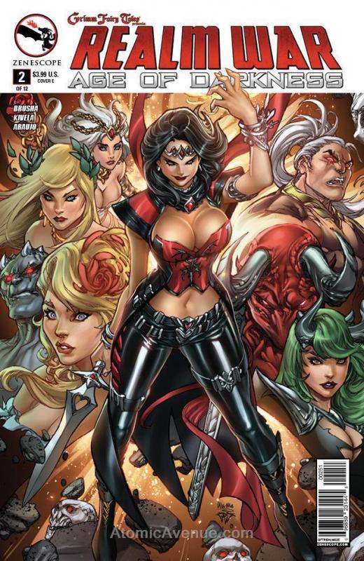 Grimm Fairy Tales Presents Realm War Age of Darkness #2E VF/NM; Zenescope | save