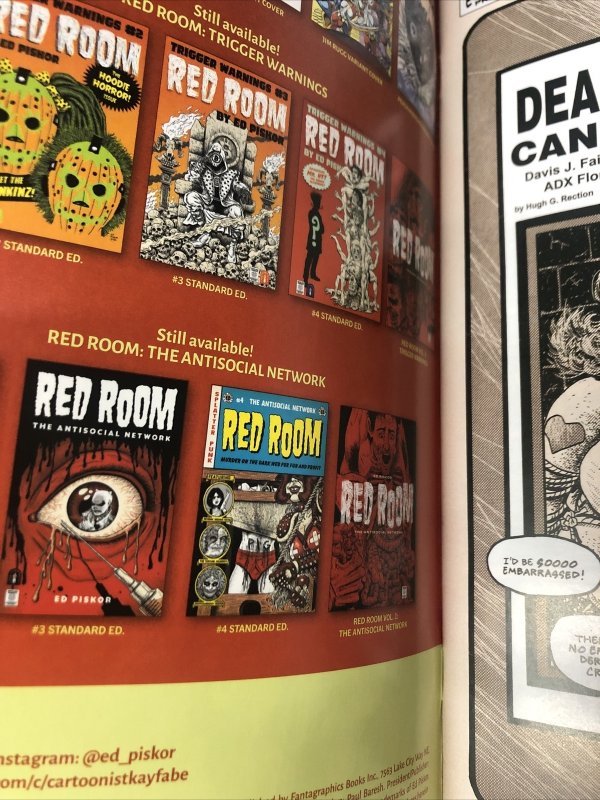 Red Room :Crypto Killaz (2023) #1 (NM) Variant Cover • Ed Piskor • Fantagraphics