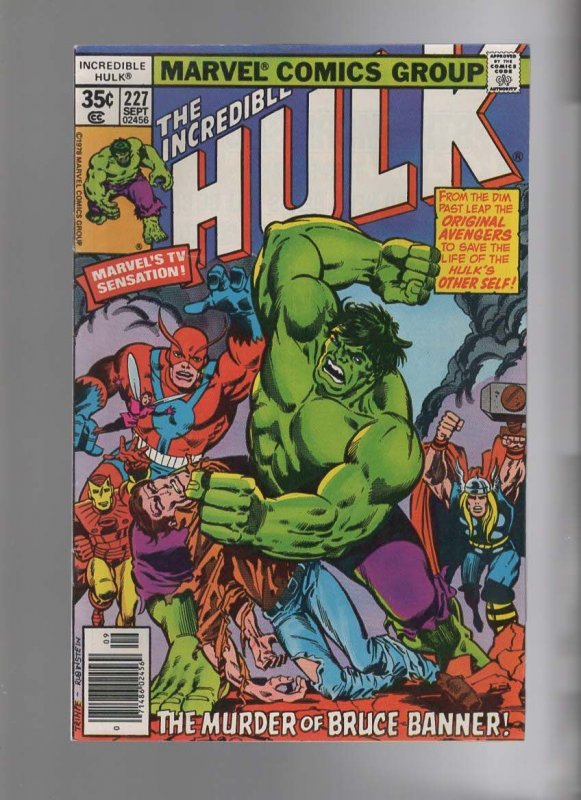 The Incredible Hulk #224,225,226,227,229,230 (1978)
