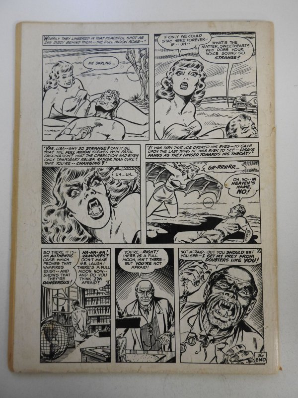 Chilling Tales of Horror #3 (1969) Stanley Pub. Good- Condition!