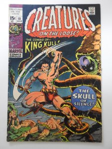 Creatures on the Loose #10  (1971) 1st Appearance of Kull! VG- Condition!