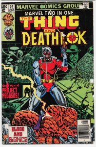Marvel Two-in-One #54 (1979) Deathlok [Key Issue]