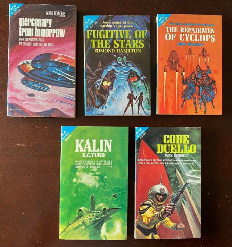 Ace Sci-Fi Paperback lot 5 different books