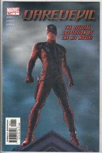 Daredevil Official Movie Adaptation #1 (Mar-09) NM- High-Grade Daredevil