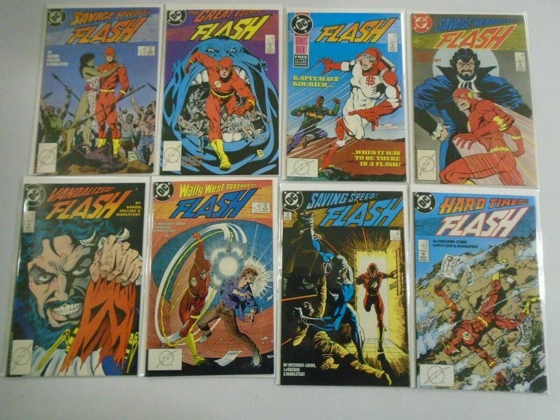 Flash comic lot 42 different from #2-50 8.0 VF (1987-91 2nd Series)