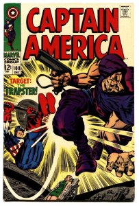 CAPTAIN AMERICA #108 comic book 1968 MARVEL COMICS JACK KIRBY VF+