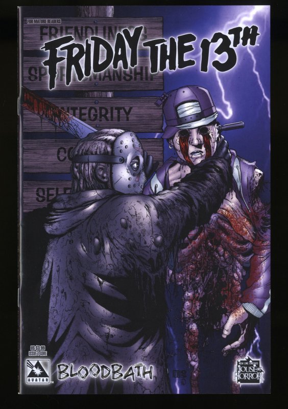 Friday the 13th: Bloodbath #1 NM 9.4 Gore Edition Variant