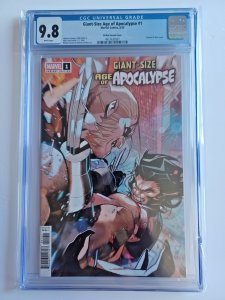 Giant Size Age of Apocalypse #1 - Variant Wolverine vs Sabertooth -2025- CGC 9.8