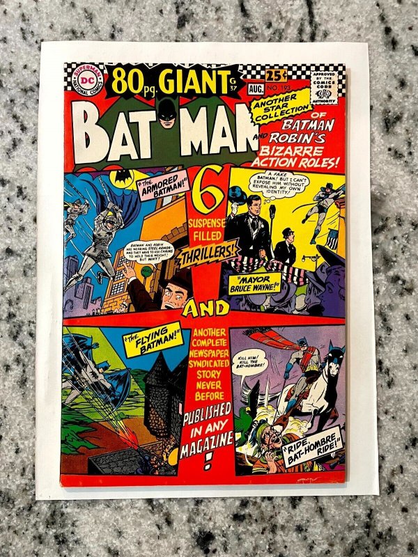 Batman # 193 FN DC Comic Book Silver Age Robin Joker Gotham Penguin Ivy 3 J832