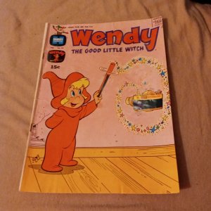 Harvey 1971 WENDY THE GOOD LITTLE WITCH #65 MAGIC SELFIE COVER ORIGIN bronze age