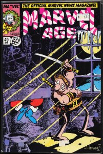 Marvel Age #49 (1987) Groo the Wanderer