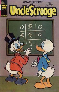 Uncle Scrooge (Walt Disney ) #186 FN ; Whitman | Tic Tac Toe Cover