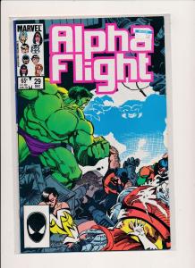 Giant Lot ALPHA FLIGHT of (80) #4-22, 24-82 Near Full run (1,2 Ann)(1984-89)VF+