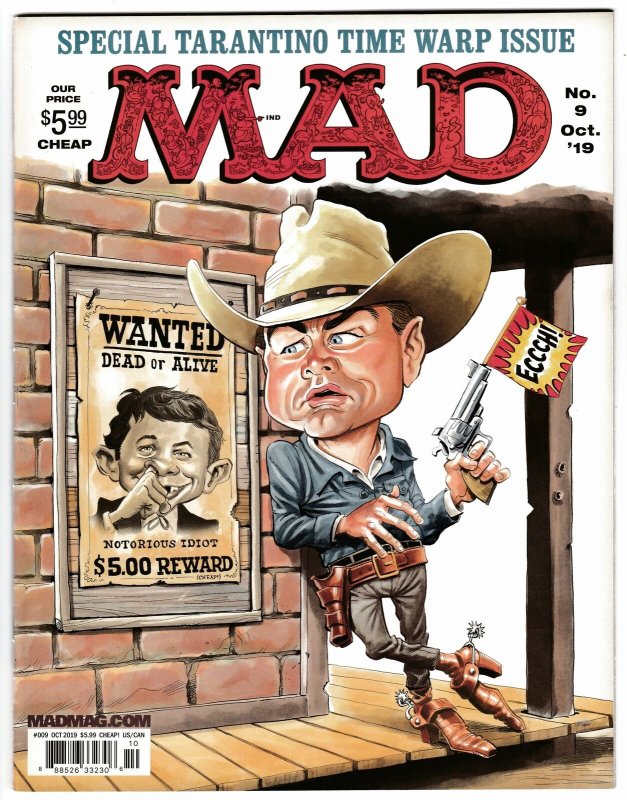 Mad Magazine #9 Special Tarantino Time Warp Issue (DC, 2019) New!