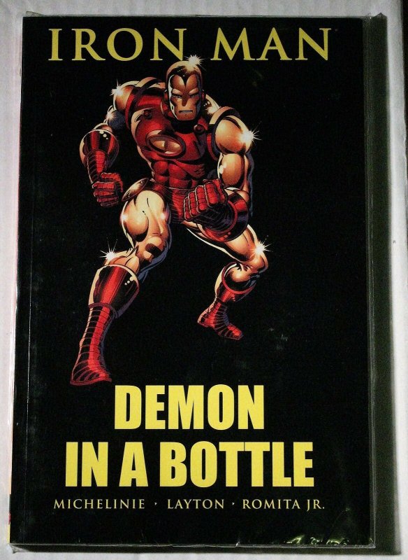 Iron Man Demon in a Botle Michelinie Layton Romita JR OOP NEW 