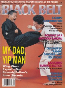 Black Belt Magazine (Vol. 28) #8 VG ; Rainbow | low grade comic August 1990 Wing