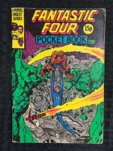 1980 FANTASTIC FOUR Marvel Pocket/Digest #3 G/VG 3.0 Black Bolt Inhumans Kirby
