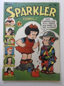 Sparkler Comics #20 (1943) Beautiful VG/Fine Condition!!