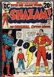 Shazam! #1 (1973) Captain Marvel / Shazam! [Key Issue]