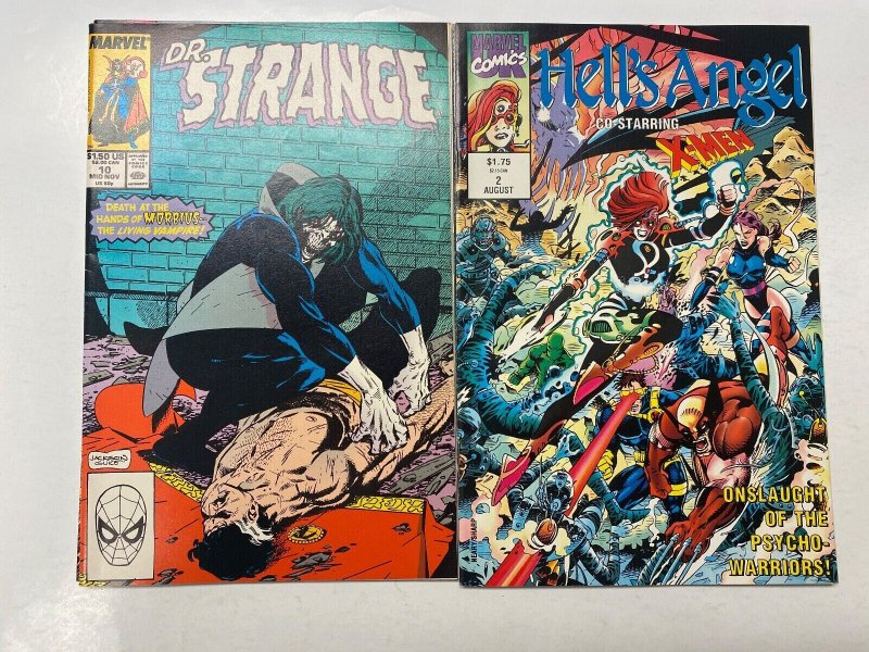 4 MARVEL comic books Terror Inc. #8 11 Dr. Strange #10 Hell's Angel #2 72 KM11