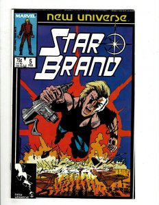 11 Star Brand Marvel Comics # 1 2 3 4 5 6 7 8 9 10 11 New Universe HG1 