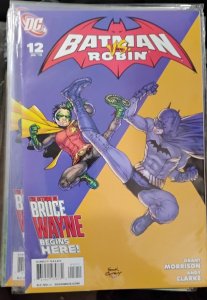 BATMAN AND ROBIN # 12  2010 DC COMICS  grant  MORRISON retun of bruce wayne