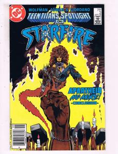 Teen Titans Spotlight On Starfire #2 VF DC Comics Comic Book Wolfman DE15