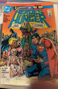 Heroes Against Hunger (1986) Superman 