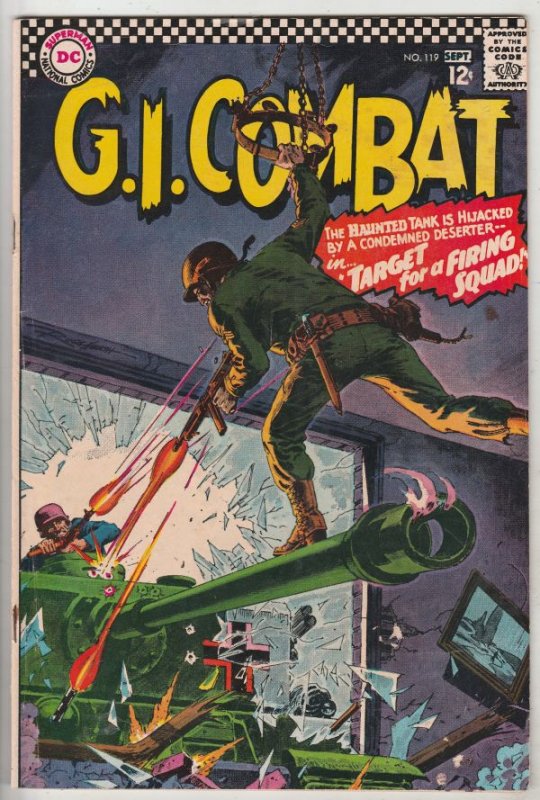 G.I. Combat #119 (Sep-66) VF High-Grade The Haunted Tank