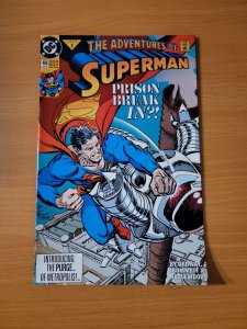 Adventures of Superman #486 Direct Market Edition ~ NEAR MINT NM ~ 1991 DC Comic