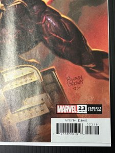 VENOM #23 1:25 RYAN BROWN VARIANT NM 2023 IN-HAND PROSHIPPER