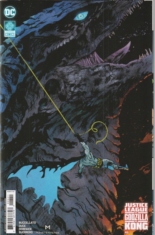 Justice League VS Godzilla VS Kong # 6 Variant 1:25 Cover NM DC 2024 [W8]