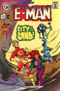 E-Man (1st series) #4 FN ; Charlton | 1st Print